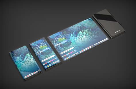 Galaxy Z A New Foldable Smartphone In The Samsung Z Series Letsgodigital