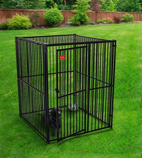 Lucky Dog Dog Kennel Modular Box Kennel This Welded Animal Enclosure