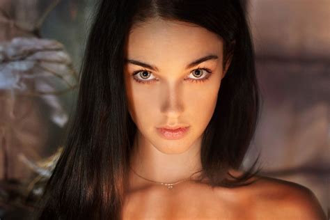 Women Alla Berger Face Portrait Maxim Maximov 1080p Wallpaper Hdwallpaper Desktop Belle