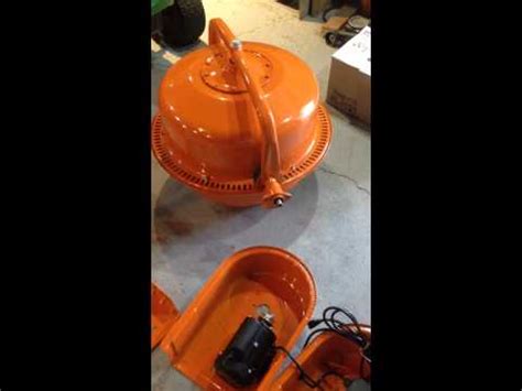 Harbor Freight 3.5 CF Cement Mixer 61932/67536 Part 1 - YouTube