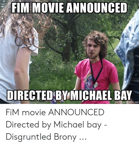 Fim Movie Announced Directed Bymichael Bay Memegeneratornet Fim Movie