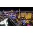 HD Las Vegas Aerial City Skyline At Night  Emerics Timelapse