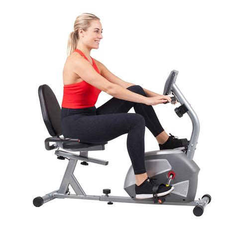 I am 63 and casually bike to stay in shape. Body Champ BRB852 Magnetic Recumbent Exercise Bike Black ...