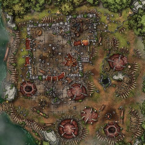 Orc Stronghold X Dndmaps Dnd World Map Dungeon Maps Sexiz Pix