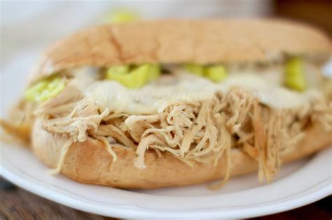 Place the seasoned chicken on the grill and cook until an internal meat thermometer reads 175 degrees in the thickest part of the thigh. Crock Pot Mississippi Chicken - The Country Cook