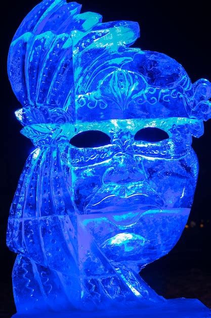 Premium Photo Ice Sculpture In Ski Resort Bad Gastein Austria Photo