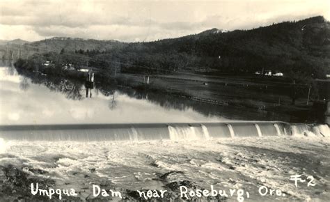 Umpqua Dam Near Roseburg Oregon Original Collection Gera Flickr