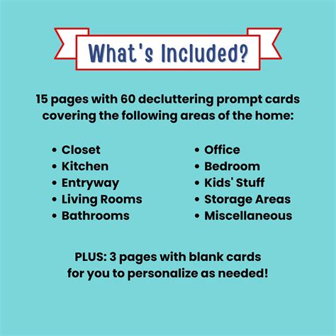 Printable Declutter Checklist PDF Declutter Tracker - Etsy