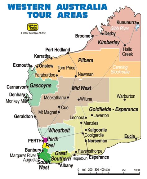 Western Australia Tour Areas Pilbara Kimberley Coral Coast