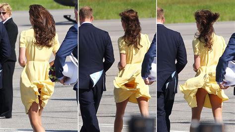 Kate Middleton Suffers Wardrobe Malfunction