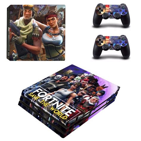 Fortnite Ps4 Pro Skin Sticker Decal For Sony Ps4 Playstation 4 Pro