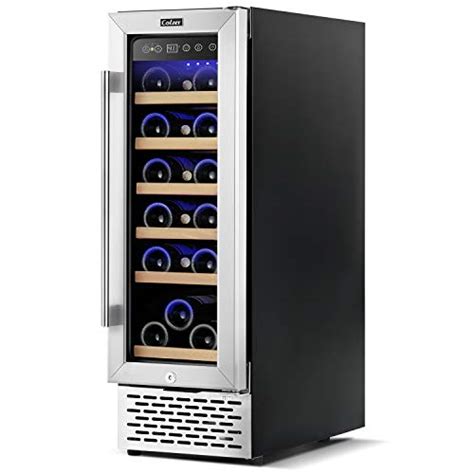 Order silent wine coolers online today. Colzer Elegant 12 Inch Wine Cooler, 18 Bottle Super Quiet ...