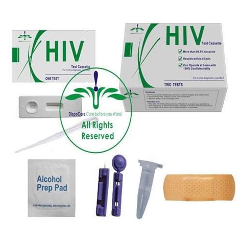 HIV 1 2 Whole Blood Screen Test Kit WholeBlood 2 Neutral China