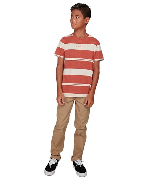 Quiksilver Boys 8 16 Maxed Hero Tee Redwood Maxed Hero Surfstitch