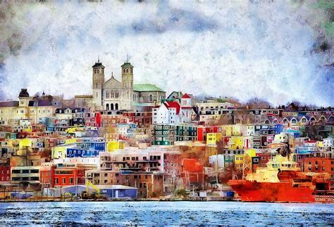 Saint Johns Harbour Digital Art By Mario Carta