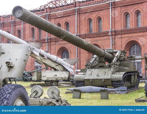420 Mm Self Propelled Mortar 2b1 Editorial Photo Image Of Self Heavy