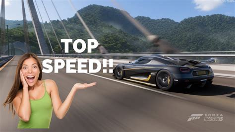 Forza Horizon 5 Pc Koenigsegg One 1 Top Speed 🏎 Youtube