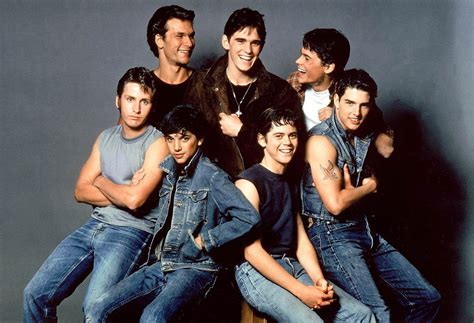 The Cast Of The Outsiders 1983 Roldschoolcool