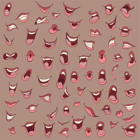 Mouths Practice 3 By Flyingcarpets Manga Drawing Tutorials Drawing