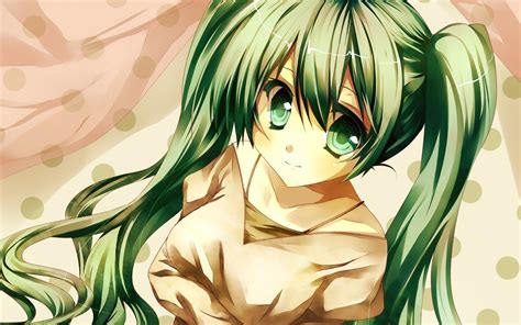 discover 74 green haired anime girl best in cdgdbentre