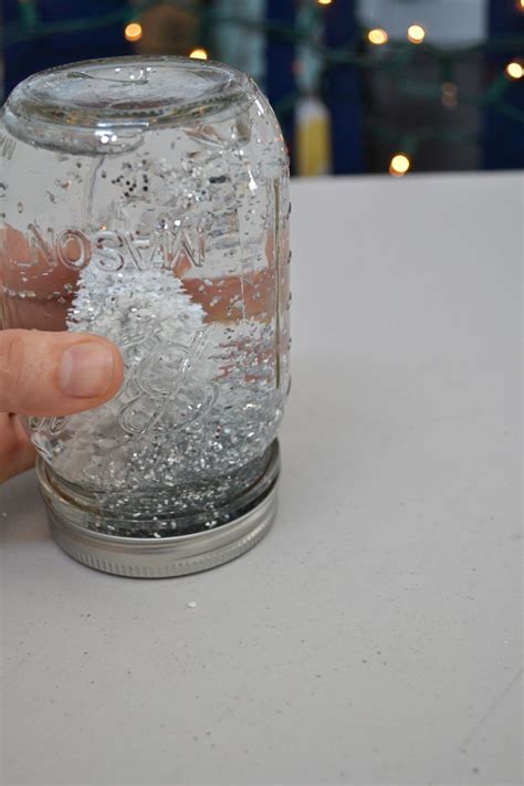 Diy Mason Jar Snow Globe Little Bits Of