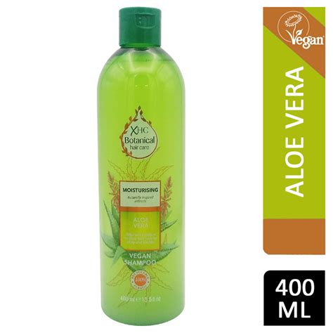 xhc botanical vegan shampoo aloe vera 400ml ops