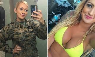 Combat Barbie In The Marines Becomes Instagram Star Daily Mail Online