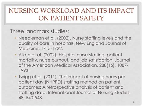 Ppt Nurse Staffing For Safe Patient Care Powerpoint Presentation