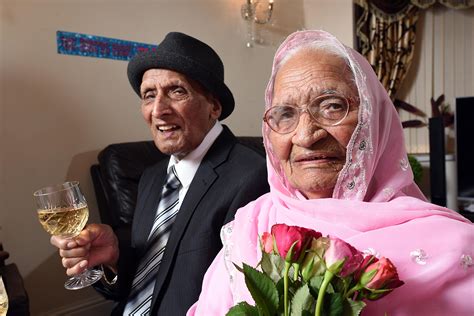punjabi world s oldest married couple celebrate 90th wedding anniversary in uk