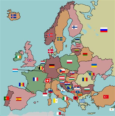 Match The Flags To The European Country Flags Fun Geography