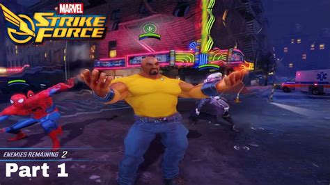 Marvel Strike Force Gameplay Walkthrough Part 1 Youtube