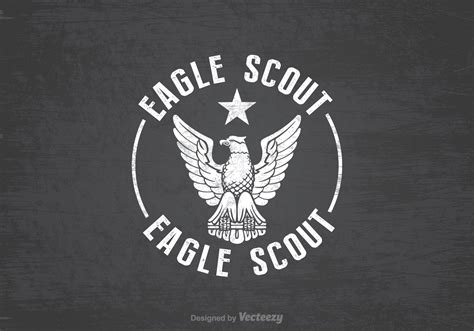 Free Eagle Scout Retro Vector Background 123264 Vector Art At Vecteezy