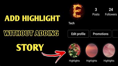 How To Add Instagram Highlights Without Adding A Story Add