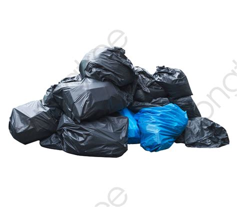 A Pile Of Garbage Bags Disposable Bag Garbage Dirty Png Transparent