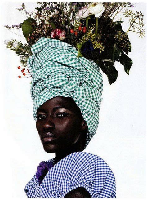 El arte es su máxima expresión Caras de Mujeres Africanas Con Turbante Fotos Por Ayekoto