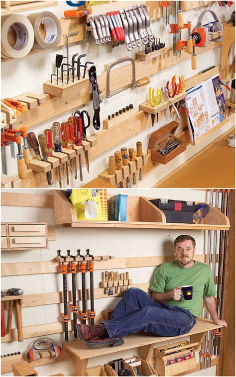 21 best diy workshop & craft room ideas on creative storage & organization utilizing pegboards, shelving, closet & wall for a there can never be too many workshop and craft room ideas! 21 Inspiring Workshop and Craft Room Ideas for DIY Creatives - A Piece Of Rainbow