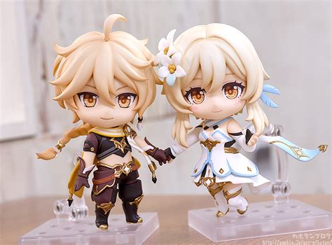 Preview De Las Nendoroids De Traveler Aether Y Traveler Lumine De