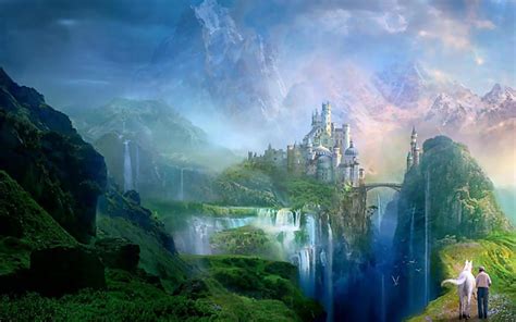 Nice Fantasy World Backgrounds Widescreen Fantasy World 10914