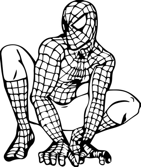 Spiderman #1 Svg/Eps/Png/Jpg/Cliparts,Printable, Silhouette and Cricut