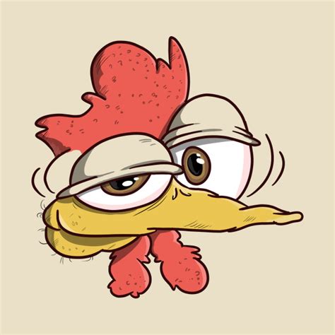 Chicken Face Cartoon Chicken T Shirt Teepublic
