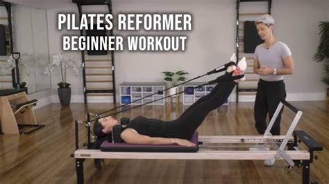 Pilates Reformer Beginner Workout Align Pilates Youtube