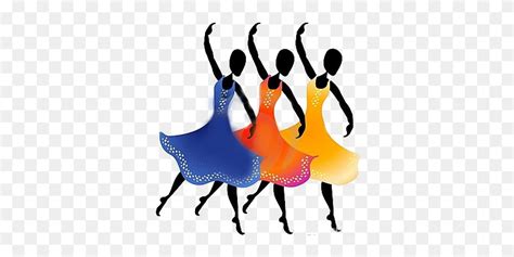 Dancing Ladies Silhouette Art Dance Art And Clip Art Praise Dance