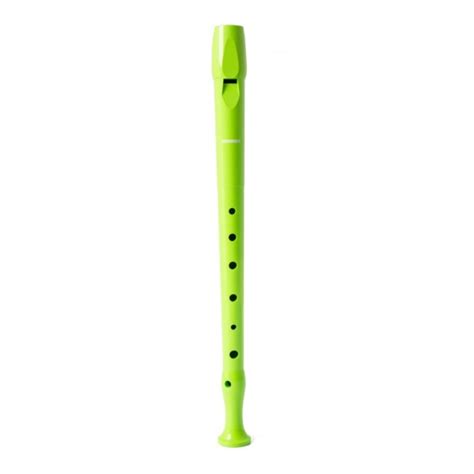 Flauta Soprano Plástico Digitación Alemana 1 Pieza Hohner B9508 Verde