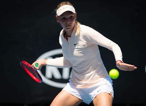 DONNA VEKIC at 2019 Australian Open Practice Session at Melbourne Park ...