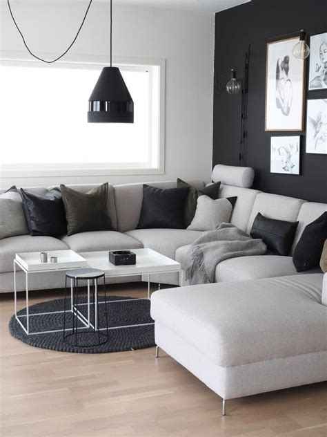 Beautiful Monochrome Living Room Decoration You Must Have 08 In 2020