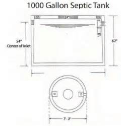 1000 Gallon Round Septic Tank "Old Style"