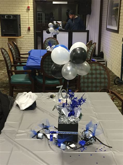 20 Royal Blue And Silver Party Decorations