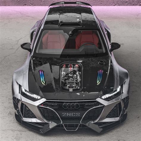 Insane 2020 Audi Rs6 Widebody Rendering Looks Real Has Four Ring