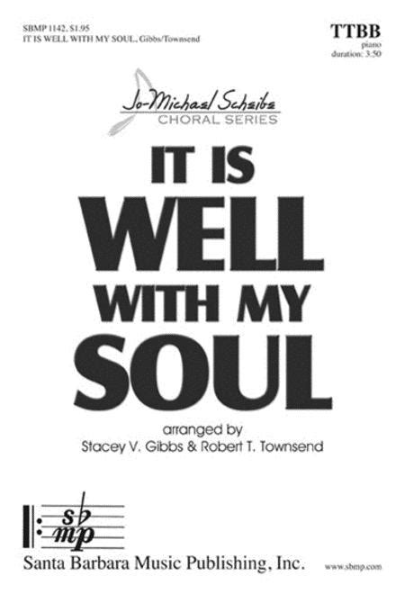 It Is Well With My Soul By Stacey V Gibbs Octavo Sheet Music For