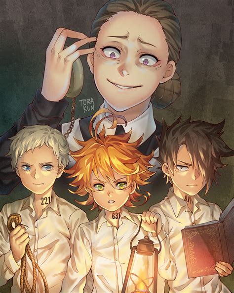 The Promised Neverland Hikaru Matsui Neverland Art Neverland Anime